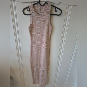 Mahina Ribbed Knit Maxi Dress